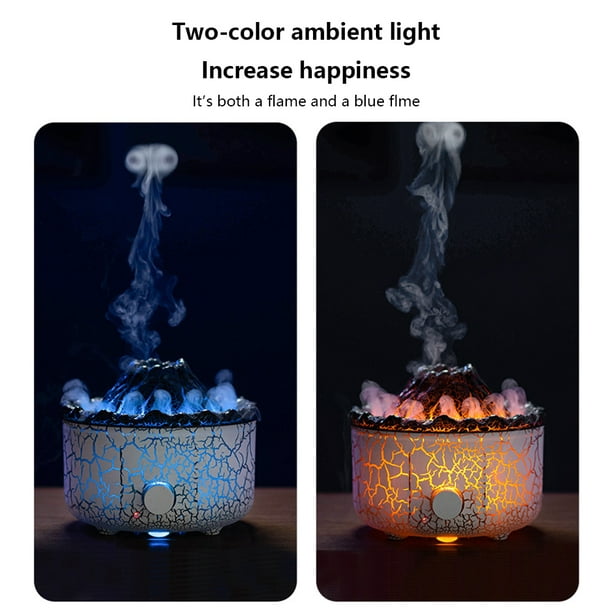 Difusor de aroma de lámpara de llama de 2 colores Difusores de
