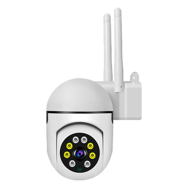 Cámara de Seguridad WiFi 1080P 360 grados panorámica CCTV inalámbrica cámara  blanco Sunnimix Cámara de seguridad