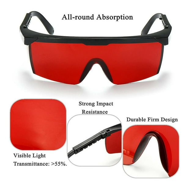 Gafas de seguridad de depilación láser, protección contra rayos X