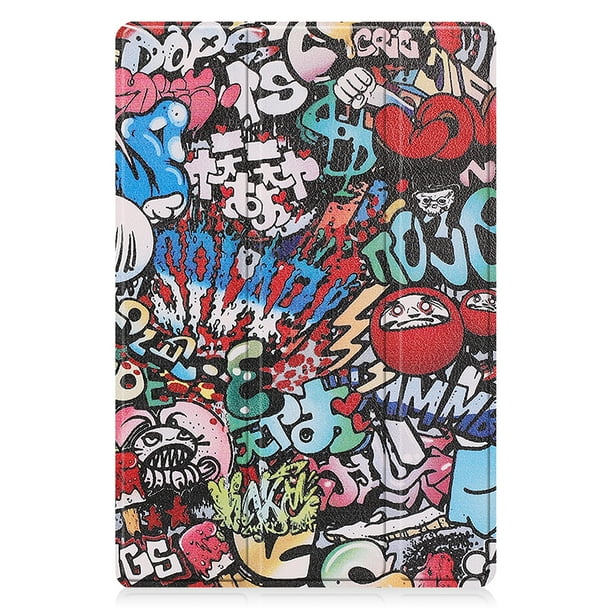 Funda Soporte Universal Tablet 10.1 . Graffiti Azul