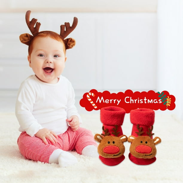  SISEY Calcetines de Navidad para niños, unisex, para bebés,  niños pequeños, calcetines de algodón de punto, calcetines divertidos de  invierno, regalo de Navidad, Christmas Stars : Ropa, Zapatos y Joyería