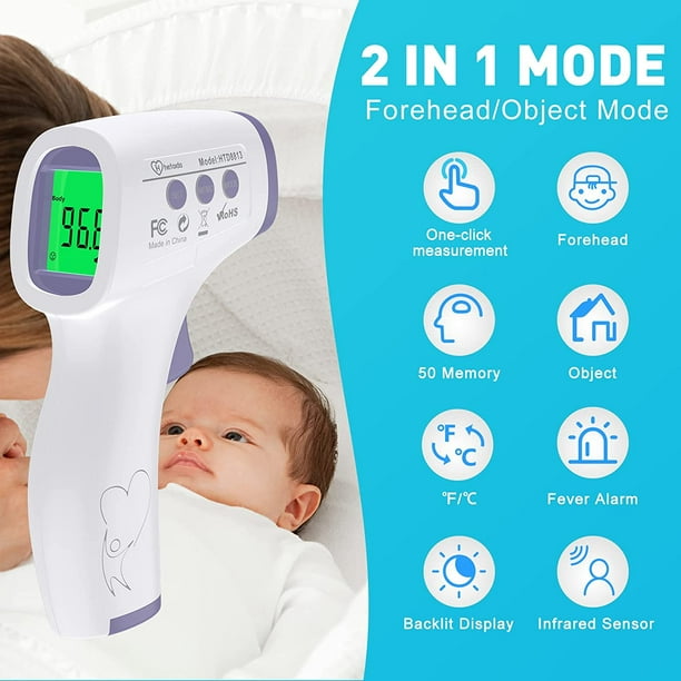 Termometro Digital Bebe Sensor Sin Contacto Niños Fiebre New