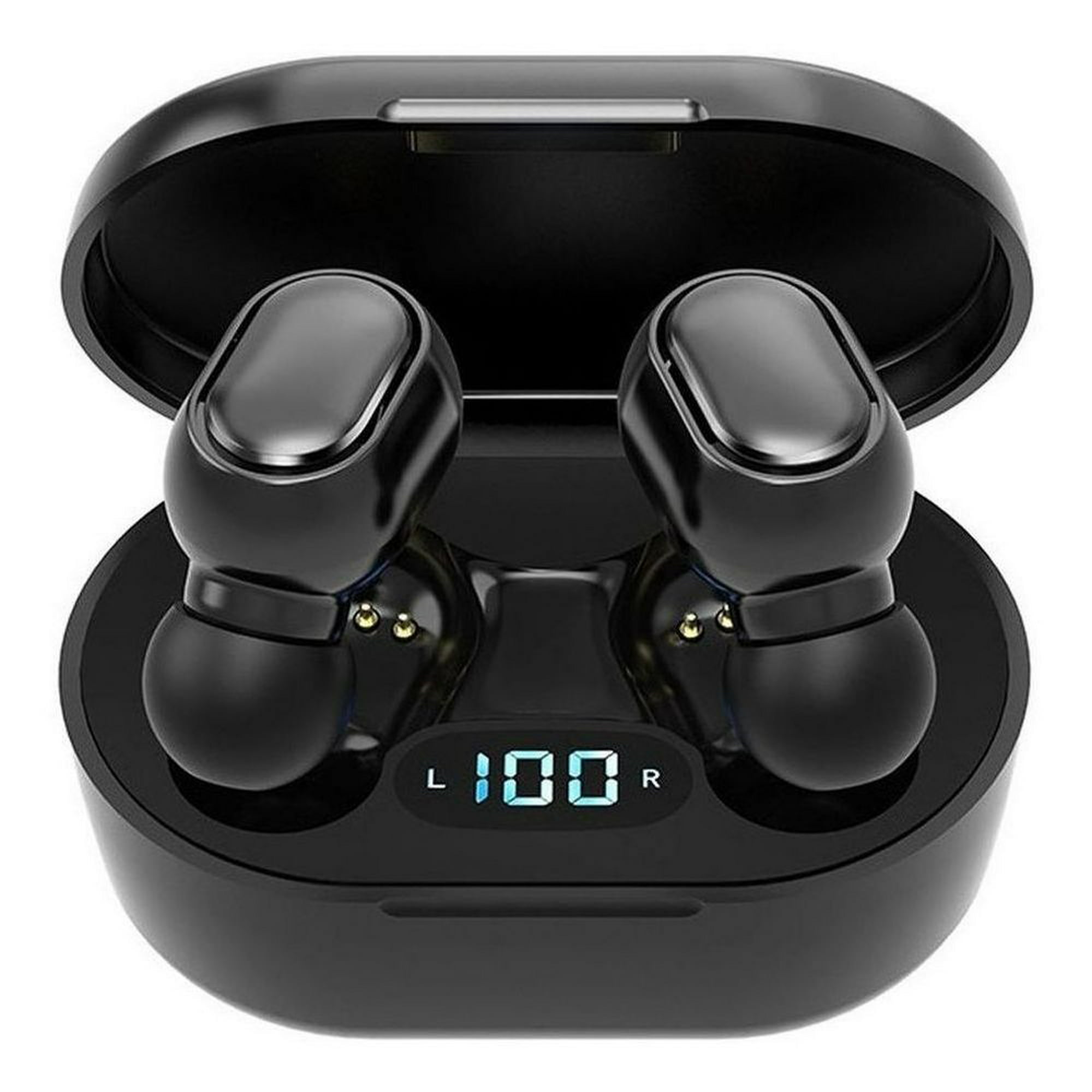  YYI - Auricular Bluetooth inalámbrico, impermeable, mini auriculares  HiFi, auriculares estéreo inalámbricos, pantalla de alimentación, para  teléfonos móviles : Todo lo demás