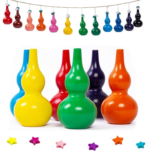 Four Candies Crayones lavables para niños, 12 colores en forma de gota de  agua a granel para niños, juego de crayones no tóxicos, seguros para bebés  y