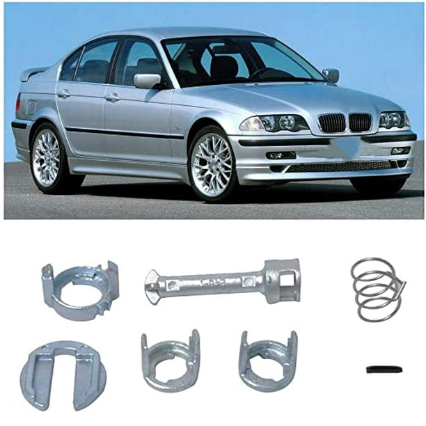 Aplicable 98 - 07 BMW e46 accesorios de cilindro de cerradura de puerta 7  piezas 51218244049 (7 piezas) ER