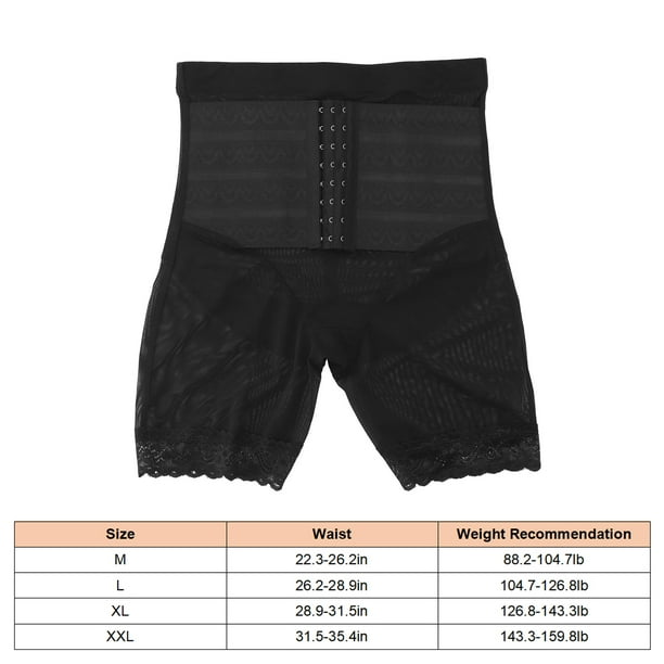 Bragas de doble Control con hebilla para mujer, pantalones cortos