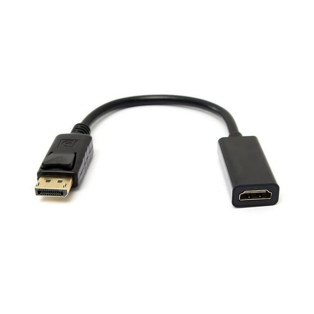 Adaptador Benfei de displayport a HDMI, 4 K, (macho a hembra); compatible  con Lenovo, Dell, HP y otras marcas.