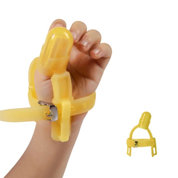 Protector De Dedos De Silicona Para Niños, Muñequera Para Chupar El Pulgar,  Artefacto De Mano Anticomida Para Bebés No Tóxicos Advancent BA001219-02