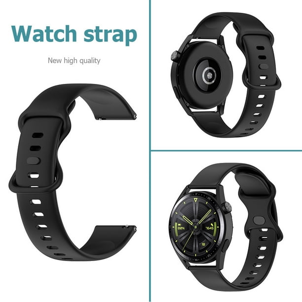Correa de silicona de 22mm reloj elegante cómodo para Huawei Watch Likrtyny  GT2 Pro 2e correa de repuesto suave