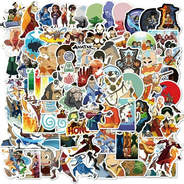 Avatar The Last Airbender Anime Stickers: 10/30/50pcs Stickers