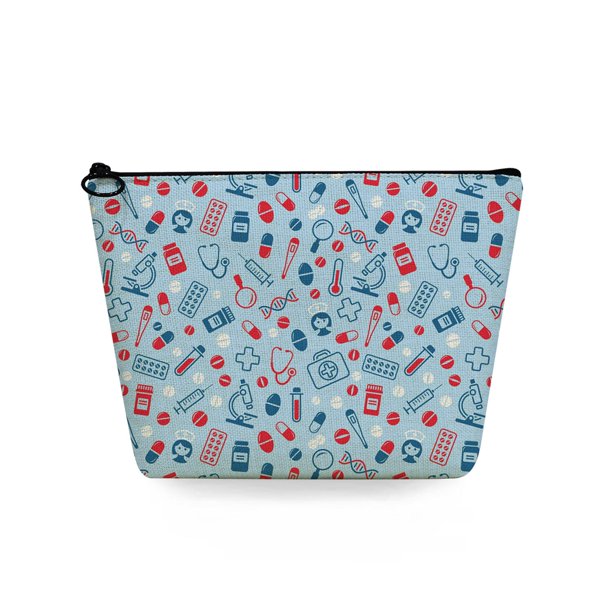 Bolso de mano con estampado de enfermera para mujer, bolsa de