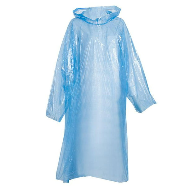  RUVOO Poncho de lluvia para mujer, impermeable, poncho  impermeable, capa de lluvia con capucha, impermeable, Azul : Ropa, Zapatos  y Joyería