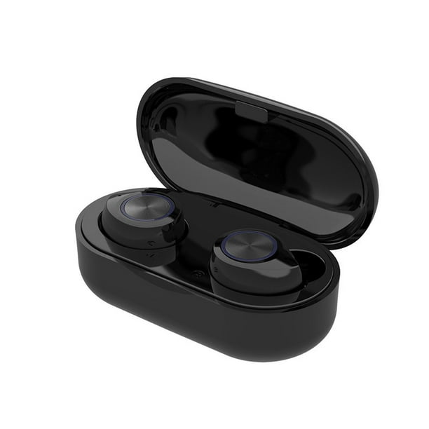 Auriculares inalámbricos Bluetooth inalámbricos con micrófono de  cancelación de ruido HD, auriculares estéreo de alta fidelidad con estuche  de carga