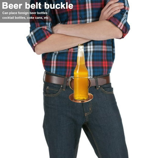 Cinturón portátil de para cerveza hebilla de divertida para Ehuebsd beber al aire libre Camping Picnic soporte para de vino decoración divertida para fiesta | Walmart en línea