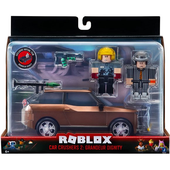 roblox action collection  car crusher 2 grandeur dignity feature vehicle incluye artícu roblox roblox