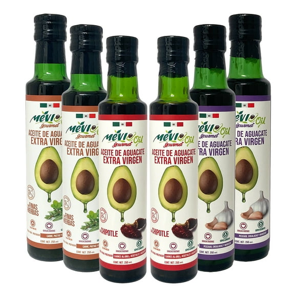 6 pack aceite de aguacate extra virgen mevi oil best sellers mevi oil mixto
