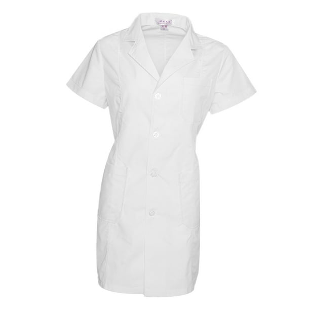 Bata de laboratorio para niños Natural Uniforms-Soft Touch (16/18) Blanco  Natural Uniforms 854002846476