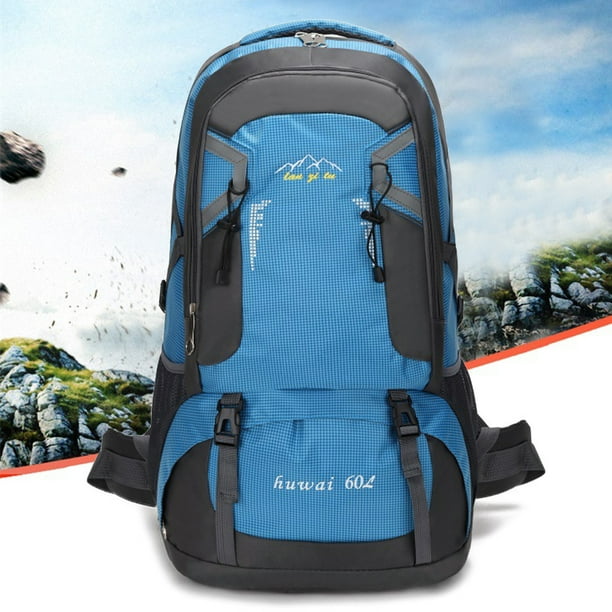  Esup Mochila de senderismo y paquete de 2 bastones de senderismo  con bolsa de transporte para acampar al aire libre, mochilero, senderismo :  Deportes y Actividades al Aire Libre