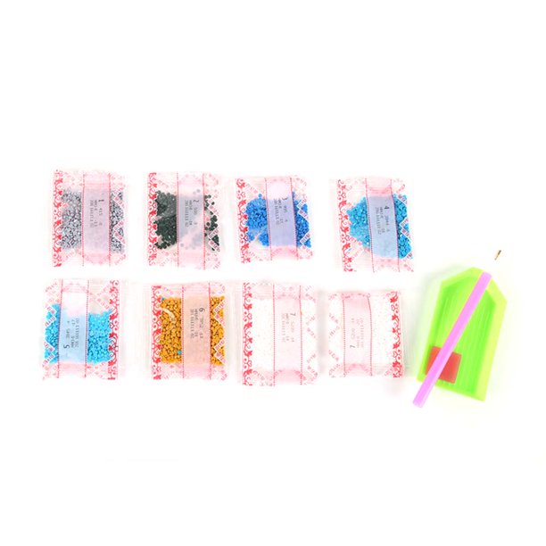 Kit de pintura con diamantes 5D para niños, fácil y pequeño, bricolaje,  taladro completo, Kits de