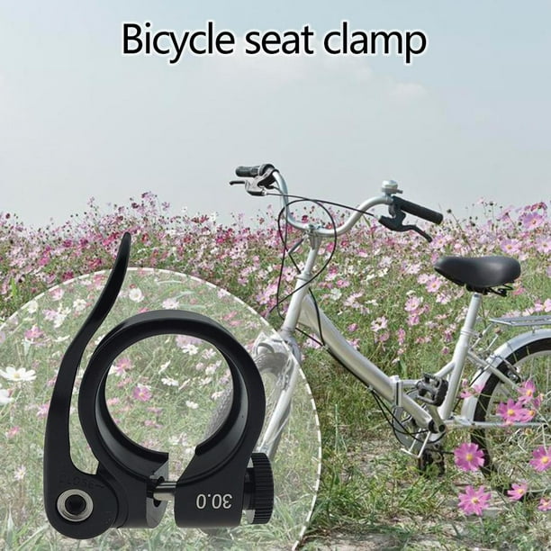 Accesorios para bicicletas Abrazadera de asiento de bicicleta de aleación de  aluminio de 30 mm Abrazadera de tija de sillín de ciclismo nocturno de  liberación rápida FLhrweasw Nuevo