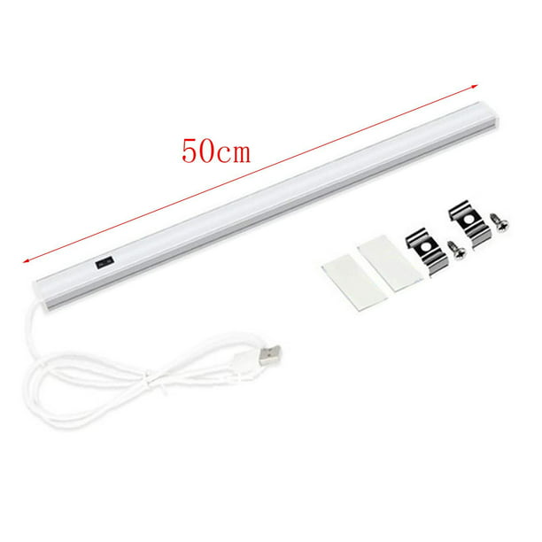 Inducción LED de la luz del armario Sensor de movimiento inalámbrico Cálido  + blanco 50cm Yuyangstore luz del sensor de movimiento
