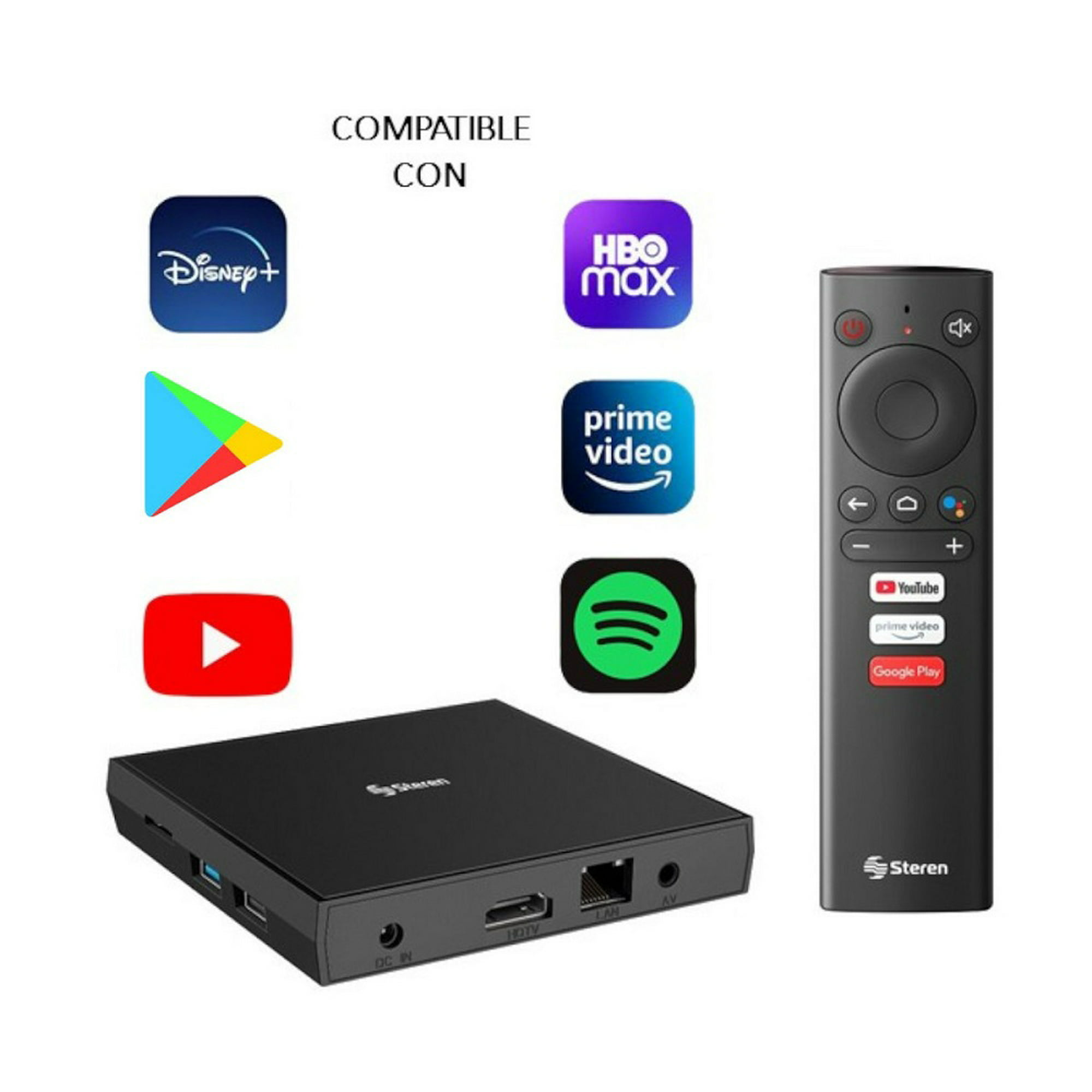 TV Box YOUIN Convertidor a Smart TV Android 10 - Pack de tre