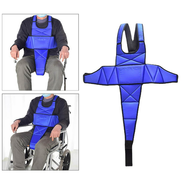 Cinturón de seguridad para silla de ruedas, arnés de fácil
