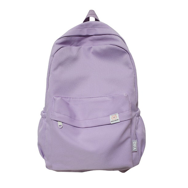 Bolso Mochila clásica de moda para mujeres y niñas, mochilas escolares de  gran capacidad para estudiantes sólidos