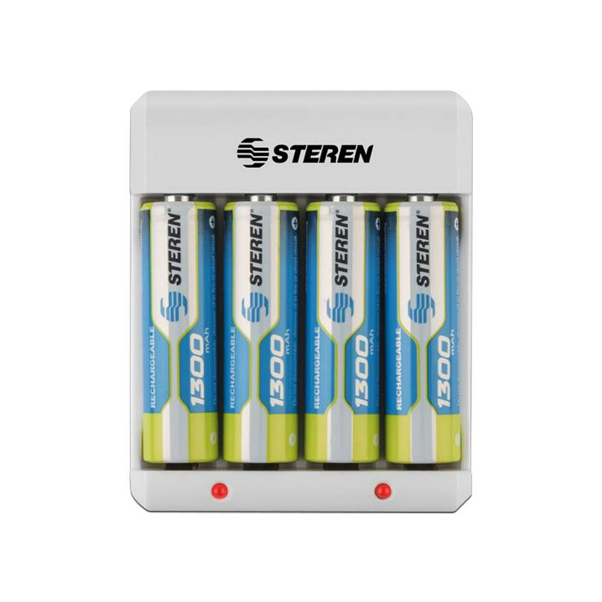 Energizer Pilas AAA recargables y cargador de batería recargable AA y AAA  con 4 pilas recargables AA NiMH, 12 unidades