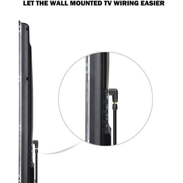 Adaptador 90 grados HDMI – Ideal para TV colgado en pared
