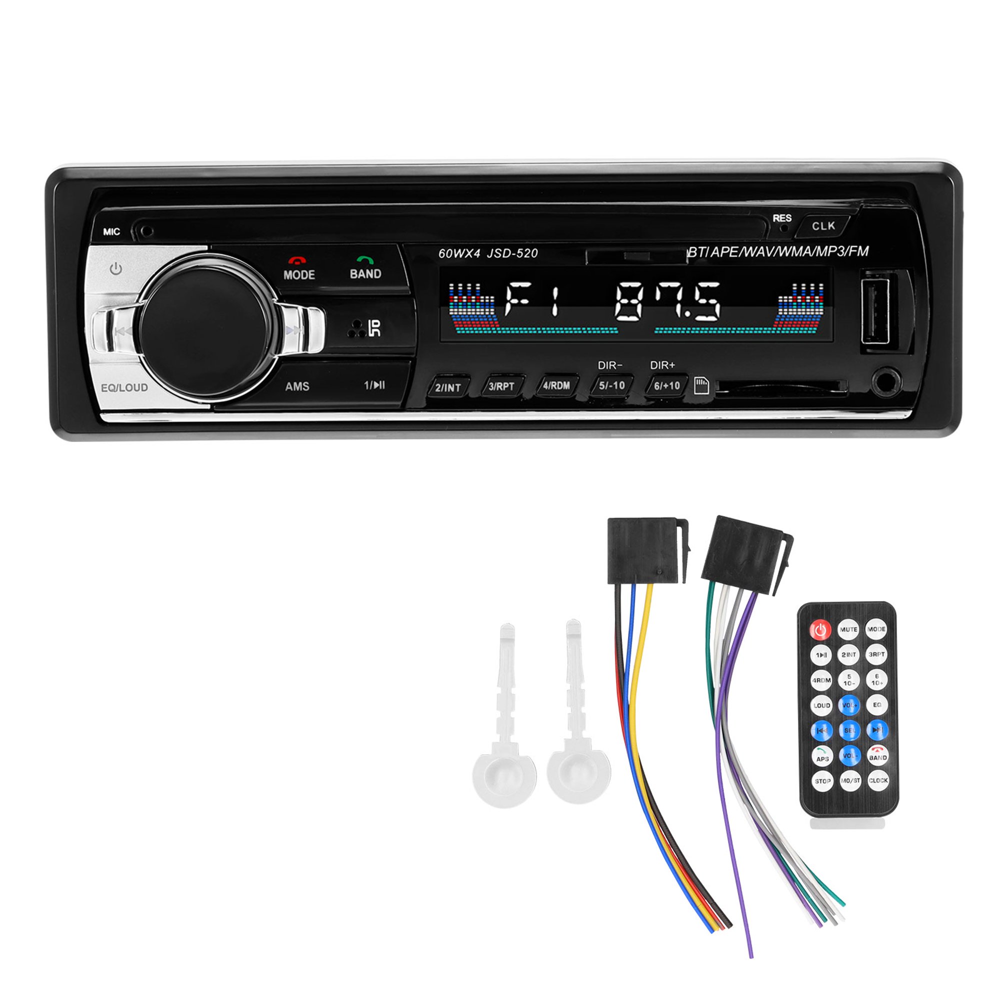 Autoestéreos Mp3 1 Din M12 4 pulgadas de pantalla táctil coche bluetooth  OKEPOO M12