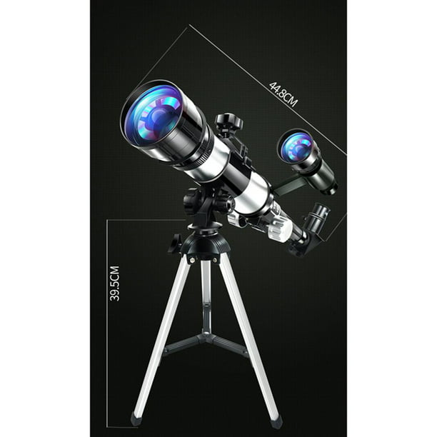 Soledad Telescopio Astronómico de 70mm para principiantes y