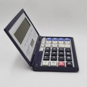 Calculadora básica con pantalla grande de 12 dígitos, Mini calculadora plegable de mano, batería Solar AAA, doble potencia Zhivalor CZBG-ZH45