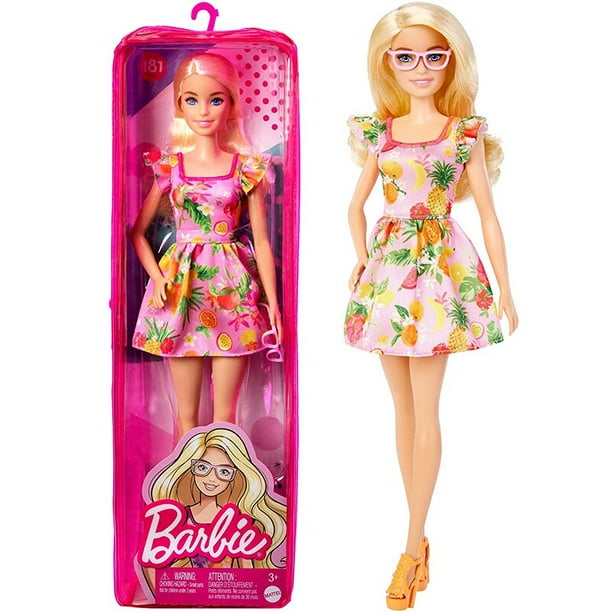 Mu eca Barbie Fashionistas Original Pelele de pelo de colores