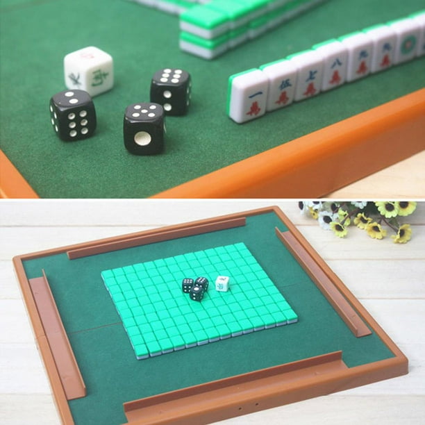 Juego de mesa tradicional chino Mahjong, juego de amigos, juego de
