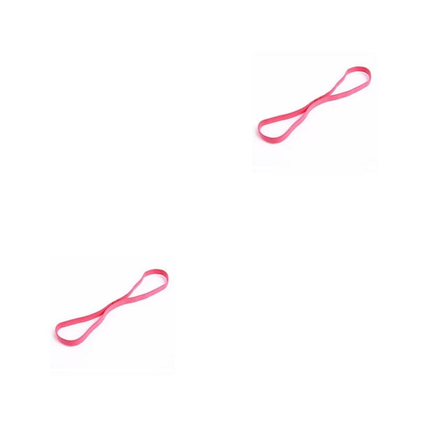 Rosa - Diadema deportiva para hombres y mujeres, banda para el sudor, banda  para el cabello, gimnasio elástico