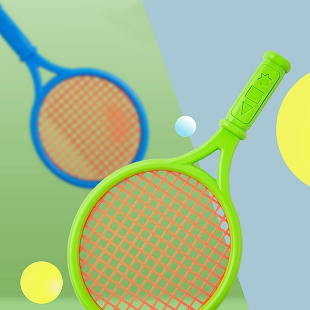 Raqueta de tenis de bádminton para , raqueta de volante de pelota, deportes  dobles para padres e hijos Zulema Raquetas de bádminton