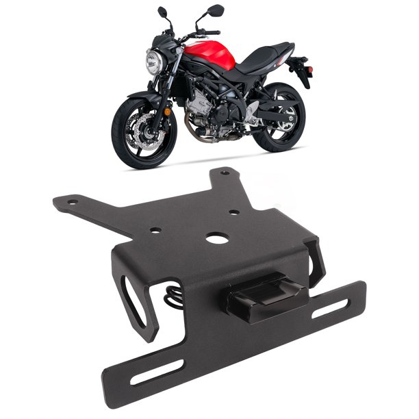  Soporte para matrícula de motocicleta, soporte para