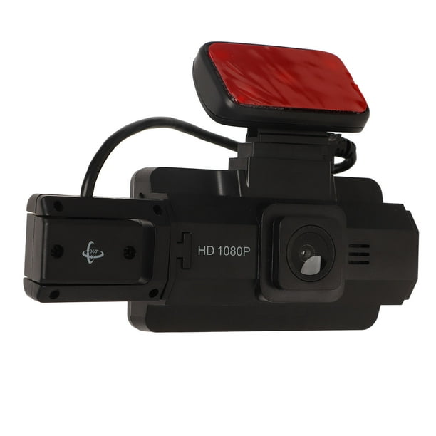 Cámara de coche grabadora de gravedad sensor noche doble lente ABS coche  cam 2.2 pulgadas IPS pantalla para conducir