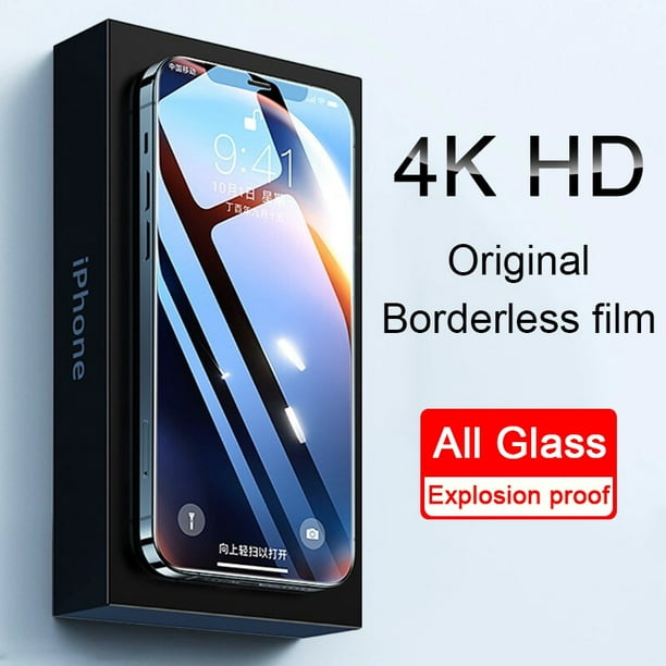 Protector de pantalla de vidrio templado HD de cubierta completa