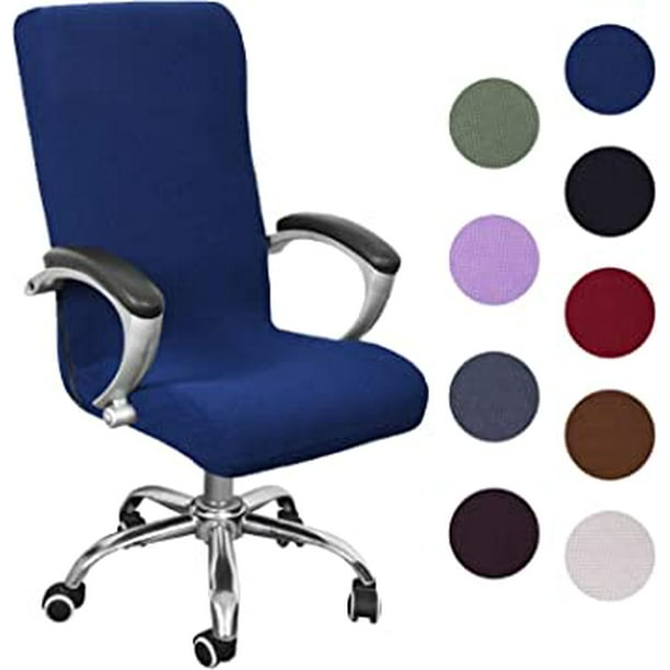 WOMACO Funda elástica para silla de videojuegos, funda de piel para silla  reclinable de carreras, protector de silla de jugador (azul, talla única) :  : Hogar y Cocina