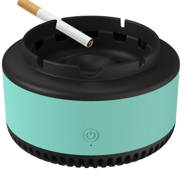 Aashtray inteligente para cigarrillos Purificador de aire multifuncional  Cenicero