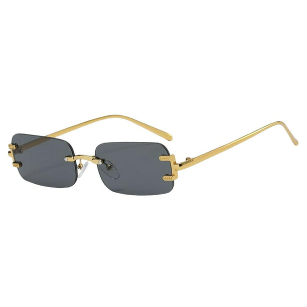 Ray-Ban Gafas de sol aviador originales para hombre (RB3025) Metal, dorado,  talla M, Oro