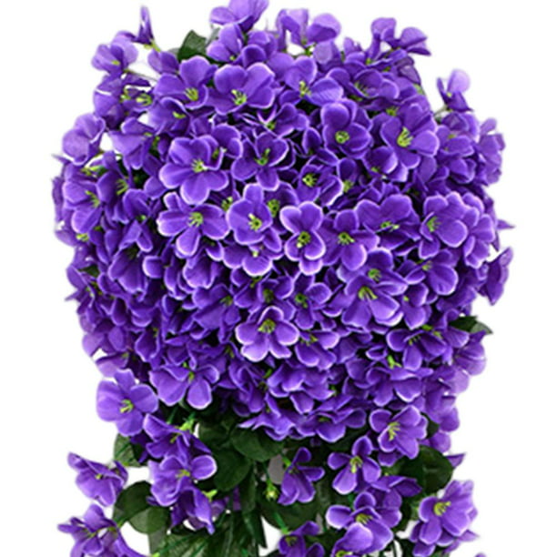 1pc Rama Artificial De Violeta, 3 Ramas Largas De Flores Artificiales De  Violeta, Flor Artificial De Plástico, Las Ramas Se Pueden Doblar, Se Pueden  U