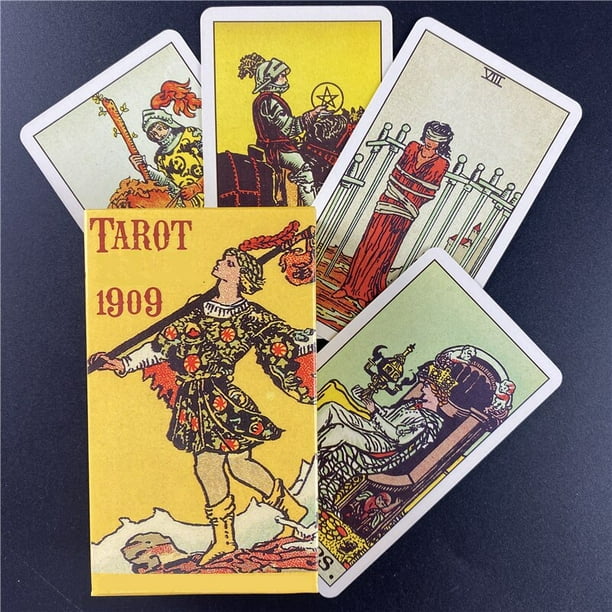 Cartas de Tarot de oráculo mágico, cartas de Versión en inglés