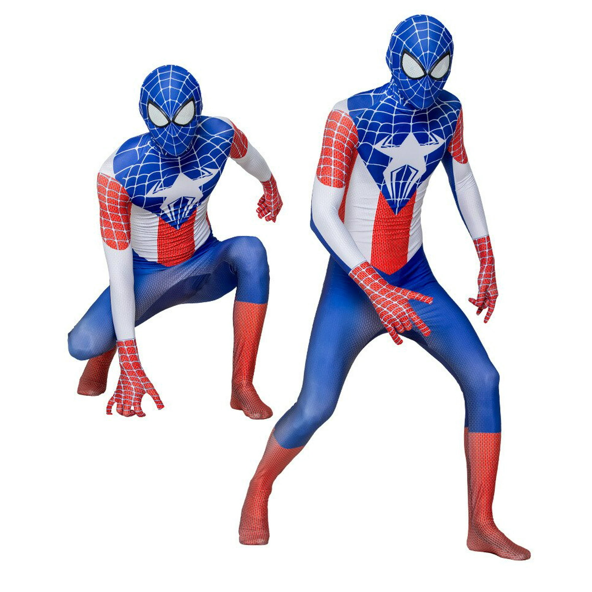 Disfraz de Spiderman para niños, traje de superhéroes Con máscara, para  Halloween, Carnaval Fivean unisex