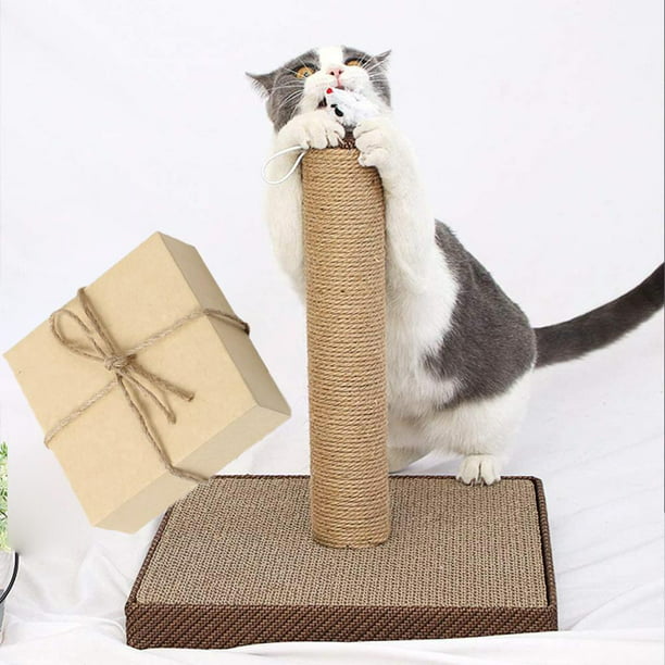 Cuerda de hilo de yute para gatos, rascador de 4mm/5mm/6mm para  manualidades, decoración, etiqueta d Zulema gato rascando pelota