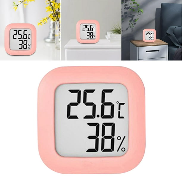 mini termómetro higrómetro digital interior casa humedad tem