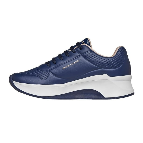 Zapatillas casual de vestir mujer azules M4080