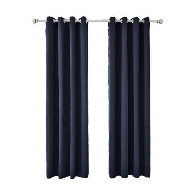 2 piezas de cortinas aislantes térmicas 107 × 213 cm Recorte de reunión  Cortina de dormitorio para adultos Cortina de ventana Sala de estar. Kuyhfg  Sin marca